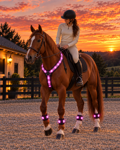Roamellow LED horse light set — product view 1
